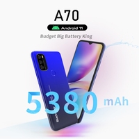 Blackview — smartphone A70, téléphone portable, 3 go de ram, 32 go de rom, 6.52 pouces, 4G, Android 11, livraison directe de l'usine