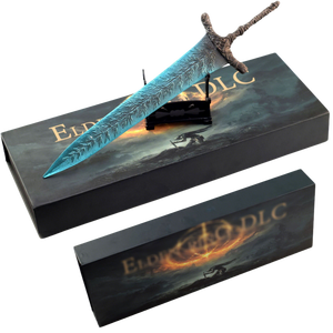 Set Regalo Serie Elden Ring: Armi all'Ingrosso, Spada Grande <span class=keywords><strong>Luna</strong></span> Nera, Coltello Protesico Maraniano, Spade Interamente in Metallo Disponibili per la Vendita al Dettaglio - Product Image 2