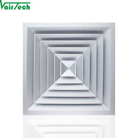 Hvac plafond diffuseur d'air diffuseur