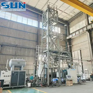 Stainless Steel Distillation Column Alcohol Ethanol Diethanolamine Recovery Tower