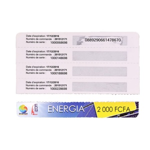 Full Color Digital Printing Custom PINs & Values Personalized Mobile Refill Card Tarjeta Prepago Prepaid Scratch Card - Product Image 3