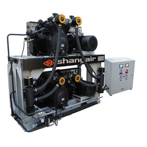 שאנג אוויר 22kw 30hp בוכנה 4 צילינדר לחץ אוויר בלחץ גבוה 83sh 83sh 4500psi 100l טנק <span class=keywords><strong>2</strong></span>.0m 3/דקה משאבת גז עבודה - Product Image 4