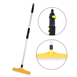 Artificial Turf Cleaning Brush Vertak Outdoor Garden Water Flow Broom Cleaning Wash Brush For Artificial Turf Grass