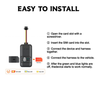 Suivi en temps réel Smart GPS Tracker & Locator GPS Tracker 4G pour voiture