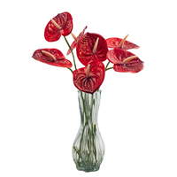 Fleurs artificielles flamants roses faites à la main en gros, toucher réel, 60 cm, durables pour la décoration d'hôtels, de festivals, d'événements et de remises de diplômes