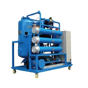 Mobile Vacuum Turbo Compressor Turbine Oil Demulsified Oil Cleaning Machine