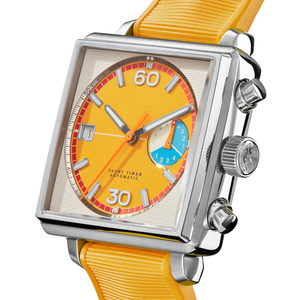 High-end genç moda rahat stil otomatik Chronograph hareketi yaratıcı tasarım paslanmaz çelik izle - Product Image 2