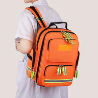 Sac à dos médical professionnel de 35 L pour les premiers secours |   Kit de survie d'urgence imperméable pour les secours médicaux et les interventions en plein air