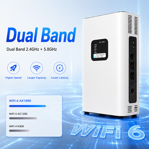 Router CPE 5G AX1800 WiFi 6 con Doble Ranura SIM, Pantalla LCD, 4 Puertos de Antena, LAN Gigabit, VPN, OLAX G5080 5G NA Router Sim - Product Image 2