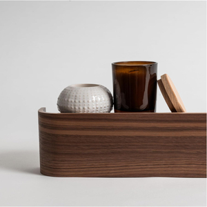 Treo Tường Áo Rack-Thiết kế hiện đại giá áo với móc tường ẩn-Rắn Gỗ Veneer Bảng áo móc áo, quả óc chó - Product Image 3