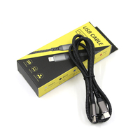 Cable de Carga de Datos de Alta Calidad al por Mayor de Fábrica, Cable de Carga Rápida para Teléfono Móvil de 60W