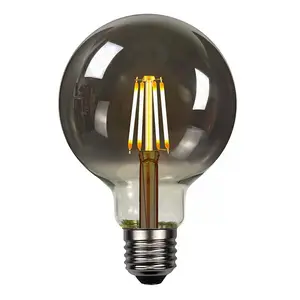 中国製品G80E27 B22 2W 4W 6W 8Wコールドウォームホワイト電球LEDフィラメント電球ライト