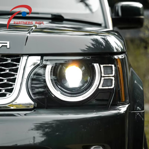 ชุดไฟหน้า LED ดัดแปลงเลนส์ไฟสำหรับวิ่งประจำวันสำหรับ Range Rover Sport - Product Image 2
