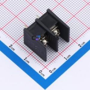 ZX-DG10-7.62-2P Barrier Terminal Block Through hole Component (THT),P=7.62mm Connector - Product Image 1