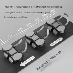Nuevo Rodillo Abdominal con Soporte para Codos, Rebote Automático, Rodillo Abdominal de 4 Ruedas, Máquina Mejorada para Ejercicios Abdominales y de Core para Gimnasio en Casa - Product Image 6