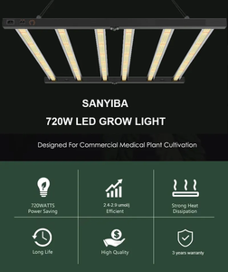 EU cổ 720W cao ppfd samusng lm301h lm281b LED phát triển thanh ánh sáng quang phổ đầy đủ cho các trang trại thủy canh trong nhà - Product Image 2