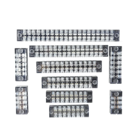 Bornes à vis fixes TB15A/25A/45A 3/4/5/6/7/8/10/12/15/20 pôles 600V, connecteurs de fils automobiles, barrière électrique