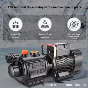ปั๊มน้ำแบบสกรูดูดน้ำเองอัตโนมัติ Calec รุ่น High Household Water Compact 220V สำหรับบ่อน้ำ - Product Image 5