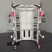 Machine Smith et rack à squats personnalisés en fer pour usage commercial en salle de sport - Équipement d'entraînement de force pour la remise en forme et la musculation