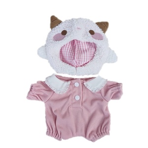 Muñeco de peluche de oso Lina mediano de 30cm con lindo traje maorí de dibujos animados ropa rosa y accesorios en Stock para cosas de felpa - Product Image 5