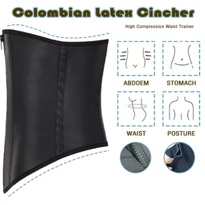Damen Sanduhr-Korsett zur Bauchkontrolle, schlankmachender Gürtel, Sportkorsett mit 9 Stützstäben, doppelte Kompression, Taillentrainer für Frauen - Product Image 3