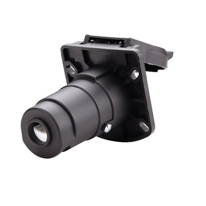 7 voies boîtier ABS polyvalent terminal en laiton nouvel état connecteur de remorque en plastique 12-24V pièces de rechange/réparation pour voitures - Product Image 2