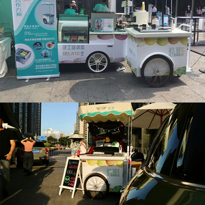 <strong>Food</strong> Truck Display Electric Ice Cream Display <strong>Stand</strong> for Sale - Product Image 6