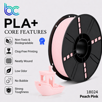 Filament d'imprimante 3D Becreative PLA+ 1,75 mm, tolérance de 0,02 mm, haute résistance, paquet de 1 kg, alimentation facile