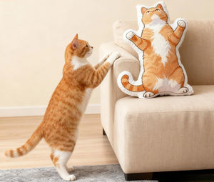 Oreiller personnalisé Xinrunjin, oreiller personnalisé avec photo de chat, oreiller personnalisé avec tête de chat, coussin humanoïde pour chien, cadeau de vacances - Product Image 2