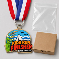 Médaille Personnalisée en PVC Souple 3D, Imprimée UV, Durable et Écologique, pour Événements Sportifs, Souvenir de Course, Promotion – Vente en Gros Populaire