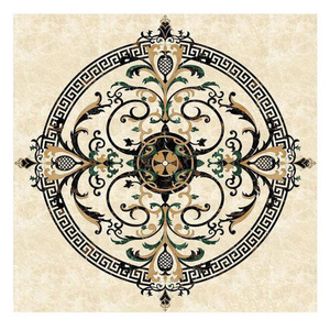 Bằng tia nước huy chương gạch <span class=keywords><strong>Inlay</strong></span> Sàn Mẫu đá đá cẩm thạch thảm bằng tia nước gạch - Product Image 5