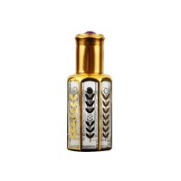 Roll-on d'huile essentielle de luxe en verre, style Dubaï, classique moyen-oriental, avec perles électroplaquées et motif dragon, pour parfum