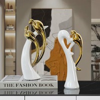 Sculpture créative d'oiseau sur branche, artisanat en céramique, ornement de bureau, décoration personnalisée pour la maison, cadeaux, vente en gros directe d'usine