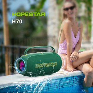 Enceinte portable HOPESTAR H70 80W <span class=keywords><strong>sans</strong></span> <span class=keywords><strong>fil</strong></span>, étanche IPX6, Boombox extérieure avec stéréo TWS, basses profondes, batterie 8800mAh - Product Image 5