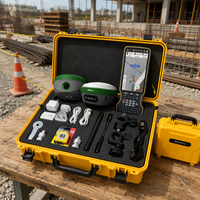 Récepteur GNSS SMA28H avec fonction laser, précision centimétrique pour l'arpentage cadastral et la construction routière