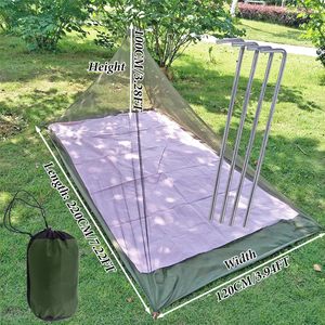 Mosquitera para Camping con Bolsa de Transporte, Ligera y Compacta, Red Protectora Contra Insectos para Supervivencia, Compatible con Sacos de Dormir y Tiendas de Campaña - Product Image 2