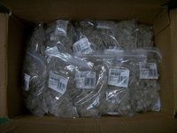 Connecteur RJ45 Cat6 EXW de Haute Qualité Facile à Traverser Non Blindé