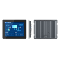 Monitor Industrial de 10.4 Pulgadas con Panel Capacitivo G+G, Interfaz Táctil HDMI, VGA y USB para Equipos de Producción