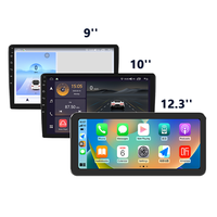 Meihua Auto Electronics Android Car Radio Soporte Panel DSP Función Navegación GPS Estéreo Marco Fascia Marco Coche para DVD Marco