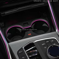 Lampe porte-gobelet à LED pour BMW G20 G22 G80 G82 G42 M2 M3 M4 I3 I4 New 2/3/4 Series Decorative Ambient Light Accessory