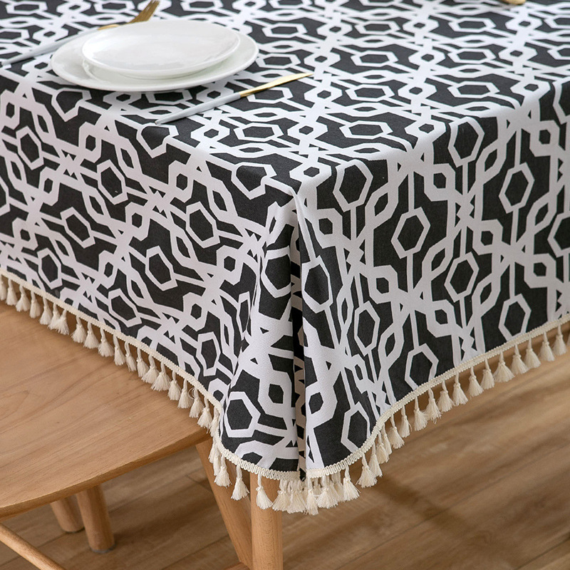 Black and white checkered