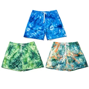 Chinjane Sportswear Beach Shorts Sublimation Printing Men Beach Shorts Swim Trunks Plus Size Printed Swim Trunks Swimming Short