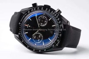 Master Speed DARKSIDE of the MOON Genuine Leather WristbandWaterproof <b>Mechanical</b> Couple <b>Watch</b> Men's <b>Watch</b> - Product Image 3