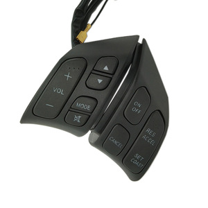 Botones para Volante Mazda, Control de Crucero, Interruptor Multimedia BS3E-66-4M0, Repuesto de Plástico Negro - Product Image 1