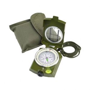 Brújula de Bolsillo Runson RS01 con Carcasa de Acero Inoxidable Resistente al Agua, Pantalla Noctilucente, para Camping, Senderismo, Escalada y Supervivencia - Product Image 2