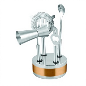 Wholesale Price Stainless Steel Premium 4-piece <b>bar</b> <b>Tools</b> Set in Gold Color with a Classic Design - Product Image 1