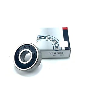 Roulements à billes à gorge profonde à simple rangée, à étanchéité ouverte, 6200 6201 6202 6203 6306 2Z 2RSH, acier à rouleaux d'origine, pour skateboards et vélos - Product Image 2