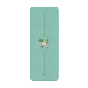 Tapis de yoga Peak en caoutchouc naturel PU, antidérapant, avec lignes de <span class=keywords><strong>pose</strong></span>, pour exercices de fitness, épaissi, de luxe, pour la danse et usage domestique, vente en gros - Product Image 1
