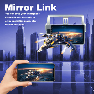 Android14 xe Stereo đài phát thanh cho Toyota Landcruiser Prado 2014-2017 4G + 64GB Carplay không dây tốt nhất xe Stereo mirrorlink Wifi BT - Product Image 5