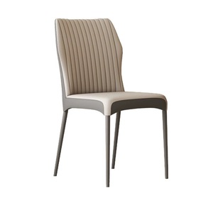 Ensemble de 4 chaises de salle <span class=keywords><strong>à</strong></span> manger CJ-383E, chaises de salon, chaises de restaurant, pieds en métal, rembourrage pour <span class=keywords><strong>appartement</strong></span>, villa - Product Image 1